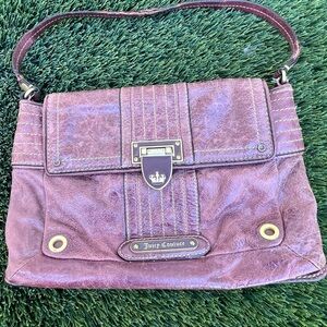 Vintage Juicy Couture shoulder purse (violet)
see all photos for condition